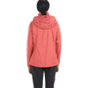 Marmot Women's PreCip Eco Jacket in 9949-Grapefruit back