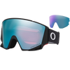 Oakley Flow Scape M in Matte Black + Prizm Sapphire Iridium and Prizm Iced Iridium