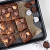 Justin's Mini Chocolate Peanut Butter Cups with brownies