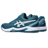 Asics Men's Gel-Dedicate 8 400-Restful Teal/White pair back left