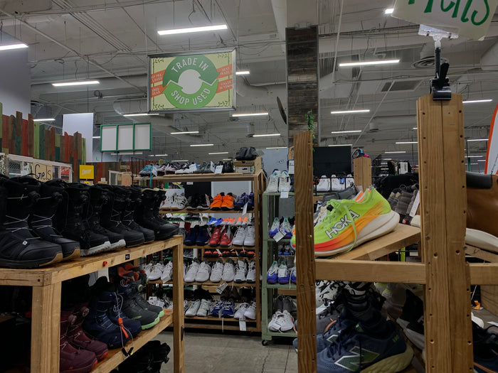 EARN EXTRA STORE CREDIT FOR YOUR SHOES AND CAMP GEAR!