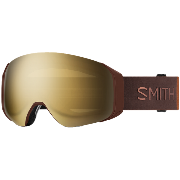 Smith Optics 4D MAG Goggles - Gold Bar / Chromapop Sun Black