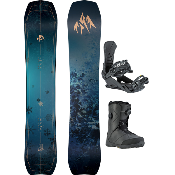 Jones Snowboards Women's Howler Demo Snowboard Package – Sports