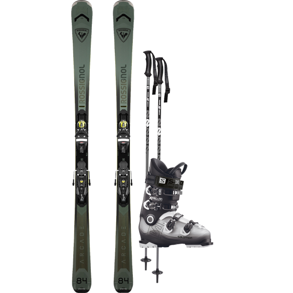 Rossignol Men's Arcade 84 Demo Ski Package – Sports Basement