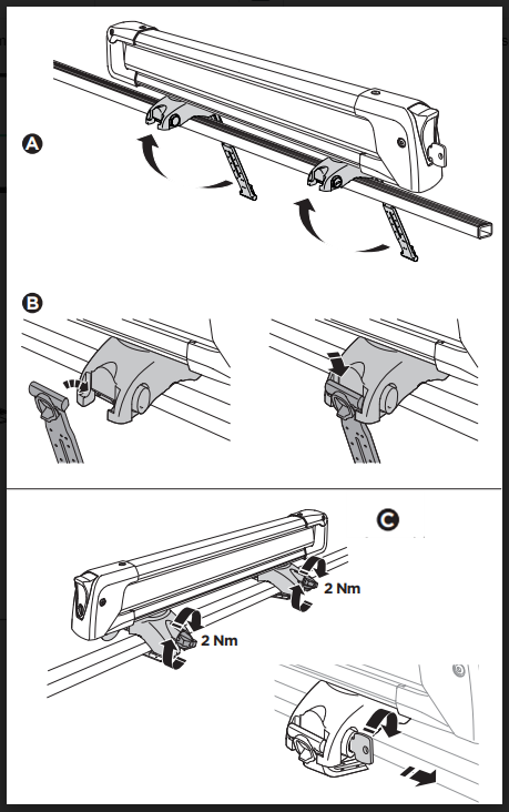 How to install your roof rack