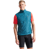 Pearl Izumi Men's Quest Barrier Convertible Jacket Ocean Blue vest conversion