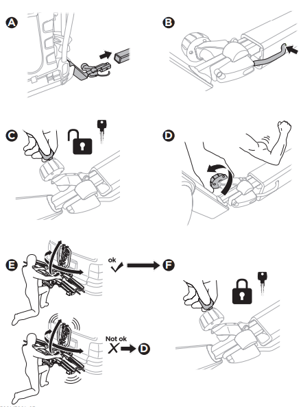 How to install your tray hitch rack