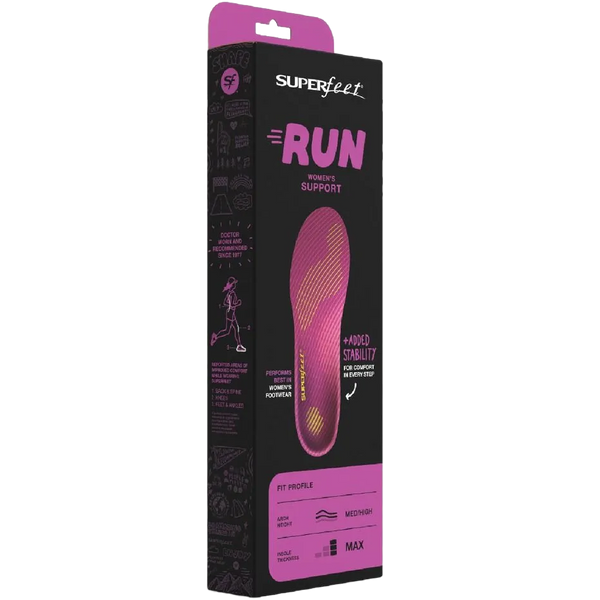 Superfeet Run Comfort Running Shoe Arch Support Inserts Run
