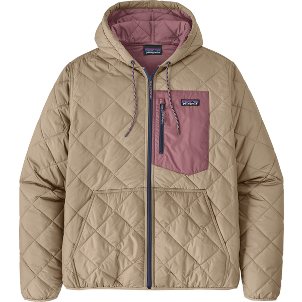 Men's diamond quilt bomber 2025 hoody