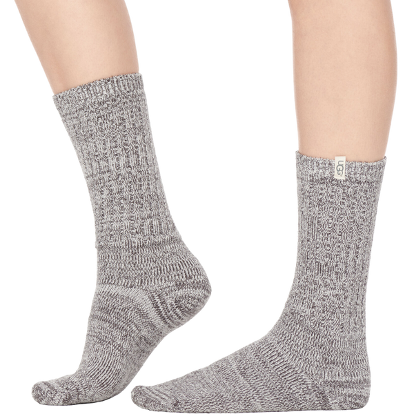 Women's Rib Knit Slouchy Crew Sock Sports Basement