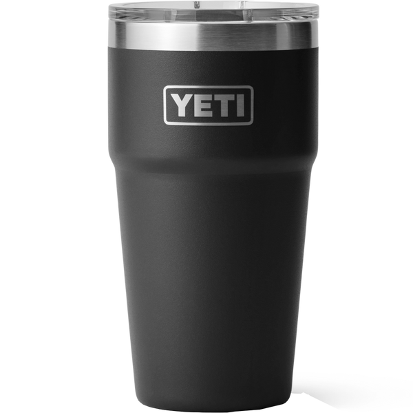 YETI Rambler 16 oz Stackable Pint, Vacuum Insulated, Stainless  Steel with MagSlider Lid, Power Pink: Tumblers & Water Glasses