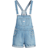 Levi's Women's Vintage Shortall in Light Indigo Worn In