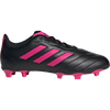 adidas Youth Goletto VIII Firm Ground Cleats in Black/Pink