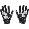 Youth UA F8 Football Gloves back