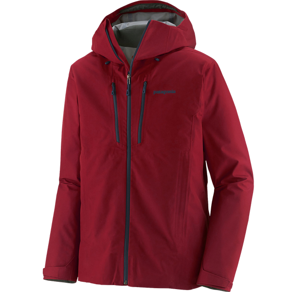 Patagonia TRIOLET - Hardshell jacket - touring red/red 