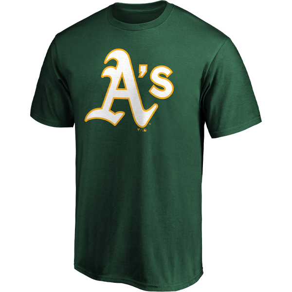MLB Oakland Athletics Women's Short Sleeve V-Neck Fashion T-Shirt - S