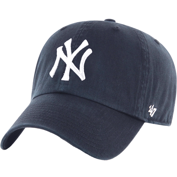 Women's '47 Navy New York Yankees Statement Long Sleeve T-Shirt