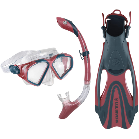 Cozumel TX Island Dry Snorkel & Proflex FX Set