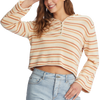 Roxy Women's Side Swipe Poncho Hoodie front
