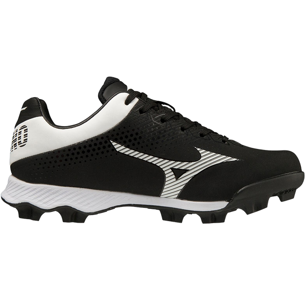Mizuno Wave Lightrevo [11GP222191] Men Baseball Shoes White/Black NWOB Sz 12 Mizuno Wave Lightrevo mens size 11.5 Baseball Cleats White  main image 3