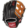 Rawlings R9 ContoUR 12" Infield/Outfield Glove in Black/Tan