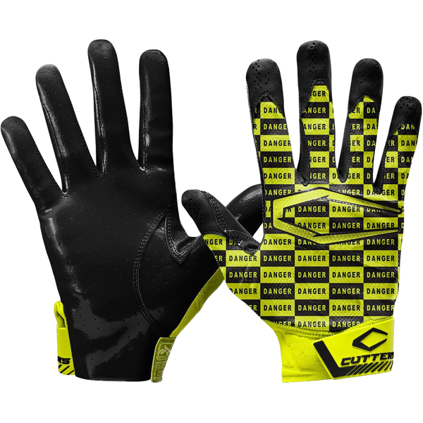 Cutters football online gloves size chart