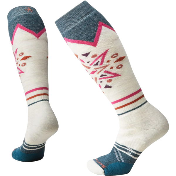Women's Ski Full Cushion Mountain Snowflake OTC Socks Sports Basement