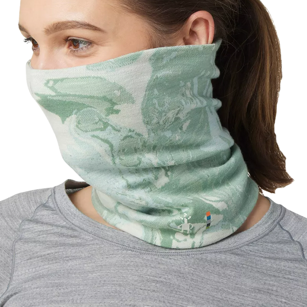 Thermal Merino Reversible Pattern Neck Gaiter Sports Basement