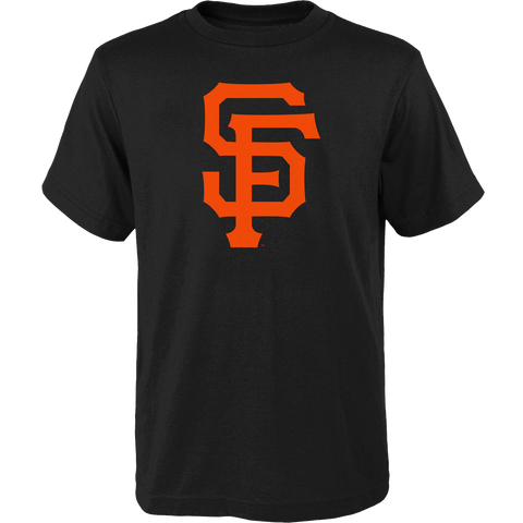 Youth Giants Primary Logo Short Sleeve Tee