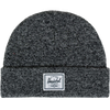 Herschel Elmer Beanie Shallow in Heather Black