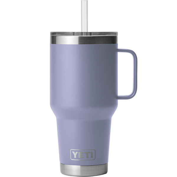  YETI Rambler 35 oz Straw Mug, Vacuum Insulated, Stainless  Steel, Power Pink: Home & Kitchen