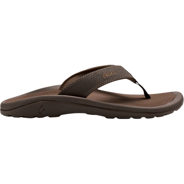 Olukai Men's Ohana - Black/Dark Shadow