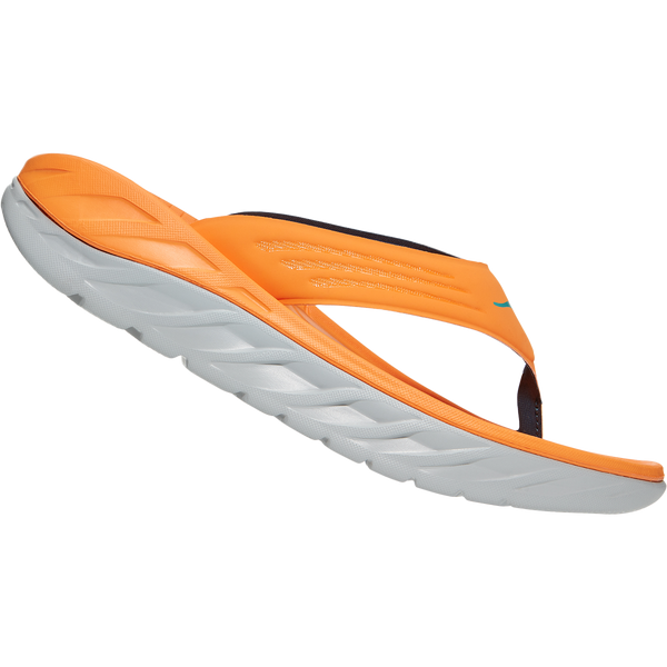 NWT Hoka One One Ora Recovery Flip Flop Sandals Mens Size 11 Bright Orange Shoes Hoka Ora Recovery Flip (Men main image 4