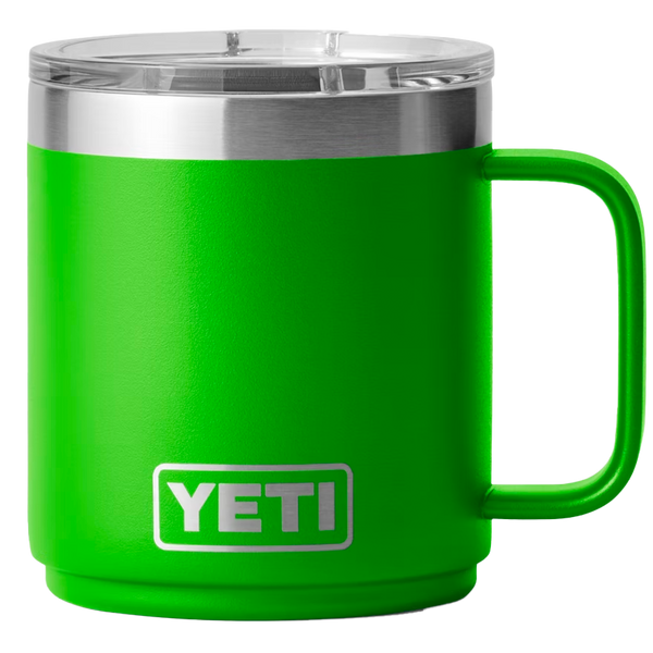 YETI Rambler 10 oz Stackable Mug, Vacuum Insulated, Stainless Steel with  MagSlider Lid, Power Pink