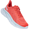 Hoka One One Women's Clifton Edge HCWH-Hot Coral/White