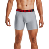 Under Armour Men's Tech Boxerjock 6" (2 Pack) on Model