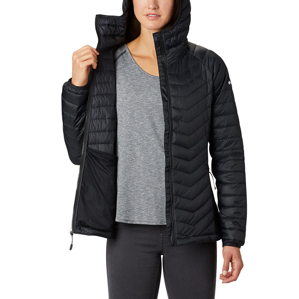 Columbia women's powder outlet pass hooded jacket