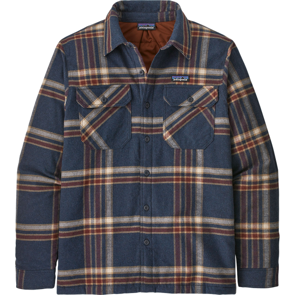 Men's Insulated Organic Cotton Midweight Fjord Flannel Shirt