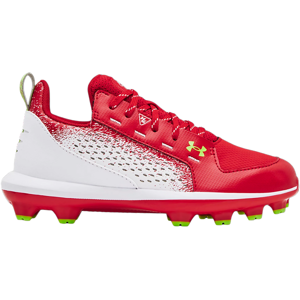 Under Armour Men's Leadoff Mid Rm Baseball Shoe, Red (600)/White, 6.5 :  : Clothing, Shoes & Accessories