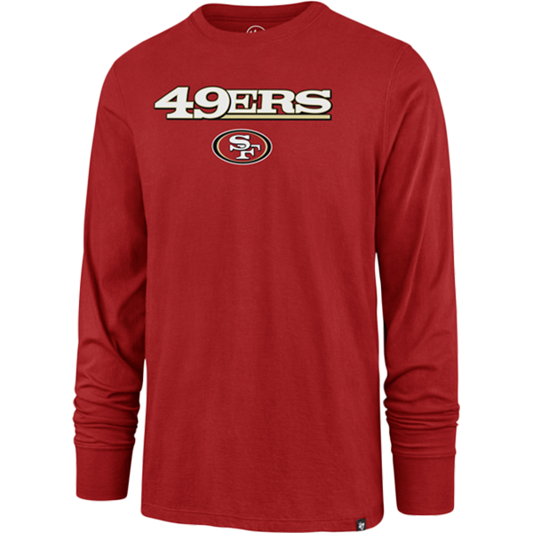 49ers long sleeve outlet shirt