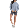 Vuori Women's Restore Oversized Crew LCL-Light Cloud front