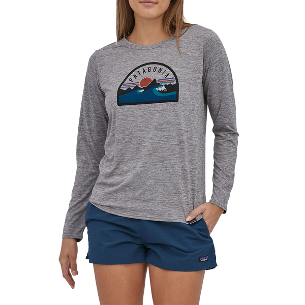 Women's Long Sleeve Capilene Cool Daily Graphic Shirt – Sports