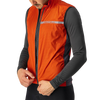 Castelli Men's Squadra Stretch Vest Fiery Red/Dark Gray