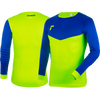Reusch Youth Match II Padded Goalkeeper Jersey in yellow/blue.