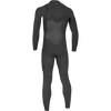O'Neill Wetsuits Men's Ninja 4/3mm Chest Zip Full A00-Black/Black
