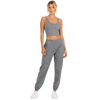 Vuori Women's Boyfriend Jogger HTG-Heather Grey on model front