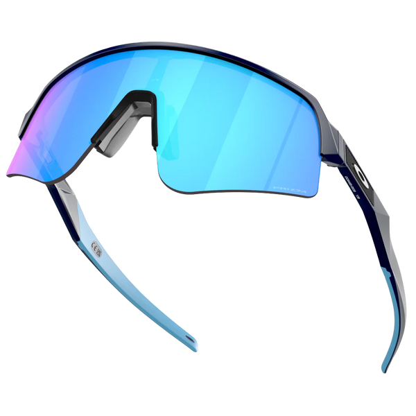 NEW ARRIVAL! Oakley Sutro Lite Sweep: Prizm Sapphire Lenses w/ Matte Navy hot Frame