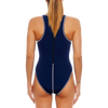 Kap7 Women's Comfort Water Polo Suit Contrast Stitch Sky Blue