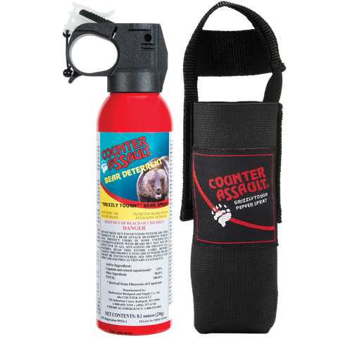 8.1 oz Bear Spray w/ Holster