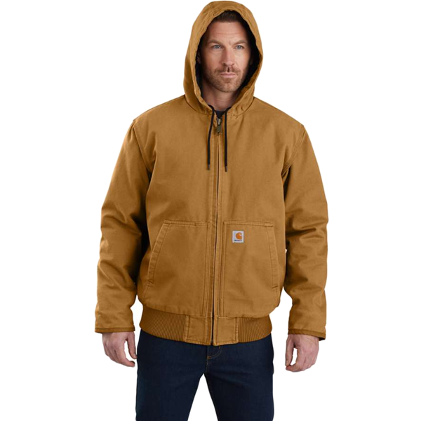 Washed Duck Insulated Active Jac Sports Basement